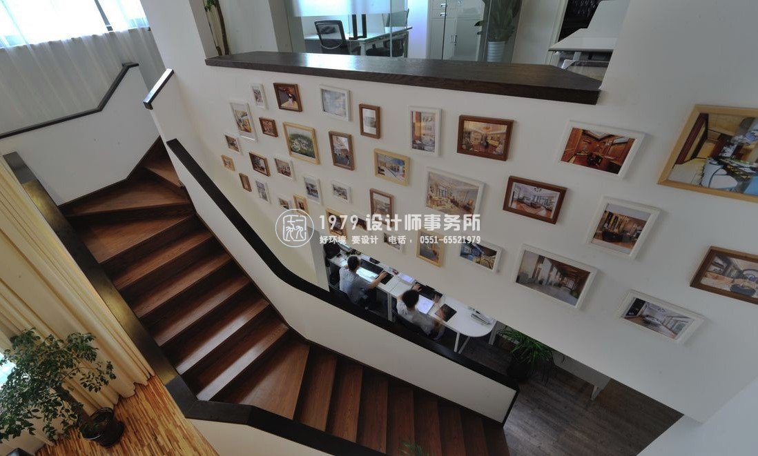 宏光設(shè)計之樓梯裝修設(shè)計俯覽圖